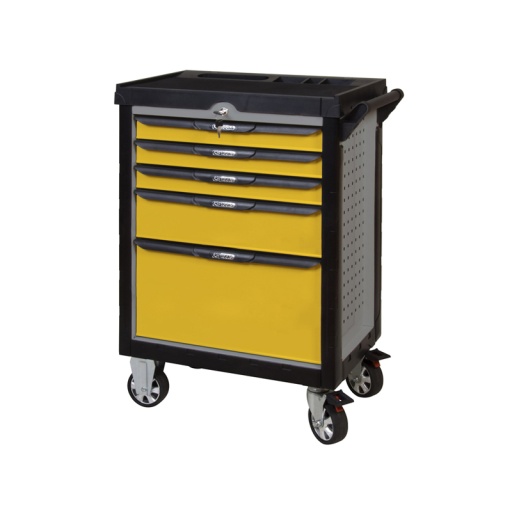 Servante d'atelier 5 tiroirs édition ultimate gris/jaune