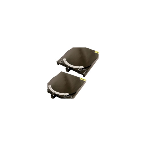 Plateau rotatif pour réglage de train (paire)