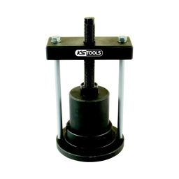 Outils pour silent-blocs pour bras de suspension arrière
- ford - volvo
- pour le montage et le démontage des silent-blocs des pièces montees et demontees
utilisation : ford galaxy de 2006 a 2010. ford mondeo de 2007 a 2013. ford s-max de 2006 a 2013. volvo s60 de 2010 a 2013. volvo v70 de 2007 a 2013
attention : les tiges filetees doivent etre graissees avant leur utilisation. une surcharge peut entrainer une deformation du materiel. contrôler regulierement le couple de serrage avec une clé dynamométrique.
composition :
ecrou de pression. m24
cadre de pression
gobelet pour le montage et le
démontage
anneau de montage et de démontage
boulon ajuste