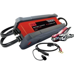 Pour la plupart des types de batteries (AGM, Gel, Calcium/ Wet, Start & Stop).

Automatique.
Chargeur de batteries/Maintien de charge.
Détection automatique de voltage.
Indicateur de charge LED.
Protection contre l’inversion de polarité.
Idéal pour moto, voiture, tracteur, bateau à moteur.

Porte fusible 7,5A.
IP54.


Livré avec câbles de connexion à pinces, à œillets, et crochet de suspension.
Fréquence
50Hz
Alimentation
230V
Ampérage
2A
Capacité batterie
36Ah
Tension de sortie
6/12V
Courant de charge
2A
Indice de protection
IP54
Modèle
SPI 2
Dimensions
193x84x78mm
Poids article
1KG
