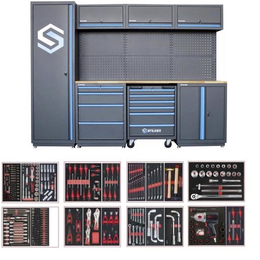 Mobilier atelier avec outillage garage poids lourds