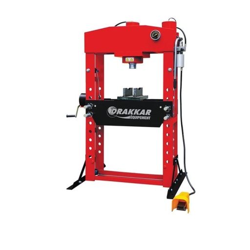 Presse d'atelier manuelle et pneumatique 75 T Drakkar