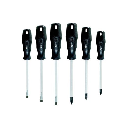Jeu de 6 tournevis ergotorque 4 à 6 mm  ph1 a 3