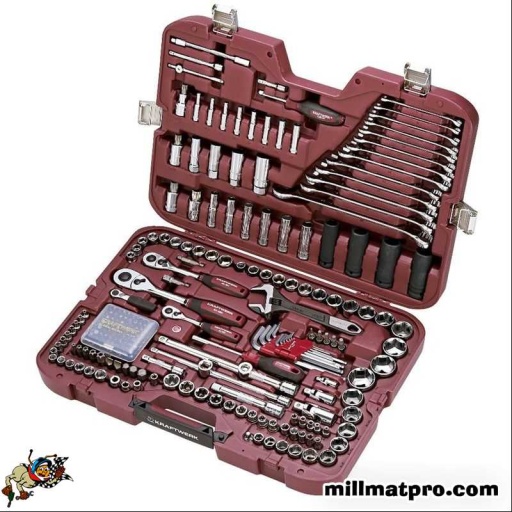 Coffret universel de 228 douilles/outils