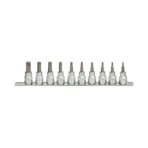 Rail de 10 douilles tournevis torx ultimate torx