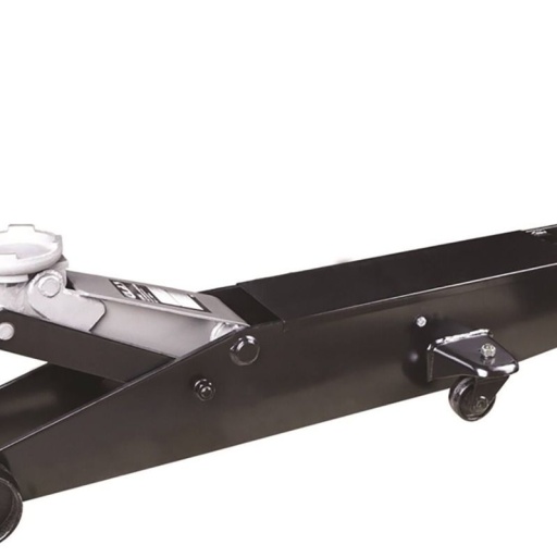 Cric rouleur hydraulique 10T H.160 à 560mm avec chassis long 1637mm