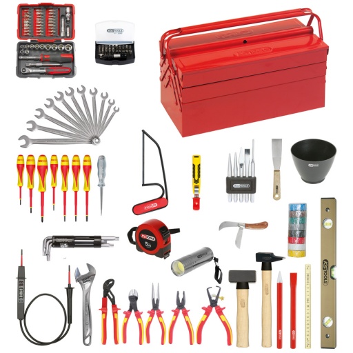 Caisse à outils isolés 1000V - 137 pcs