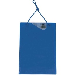 Tablettes de fiche de travaux a4 avec sacoche pour cles
- pvc transparent
- fermeture velcro
- peut servir d'ecritoire