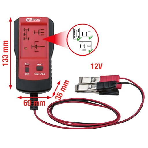 Testeur de relais 12V