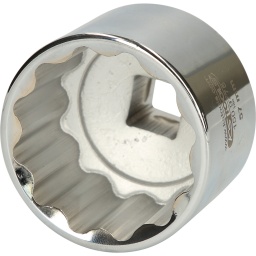 12 pans
Syst&egrave;me FlankTraction
Selon DIN 3124 / ISO 2725
Carr&eacute; d'entra&icirc;nement int&eacute;rieur selon DIN 3120 / ISO 1174 avec encoche pour verrouillage par bille
Version courte
Pour une utilisation manuelle
Finition chrom&eacute;e
Chrome Vanadium
