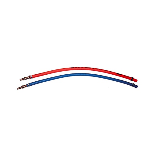 Paire de manchettes oxygène acétylène tuyau chalumeau 6.3mm 