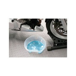 Bassine de vidange 4.5 litres Capacité de 4.5 litres Bec verseur inclut pour disposer de l'huile aisément Idéal pour vidanger les filtres à huile type canister Permet d'éviter la contamination Blanc