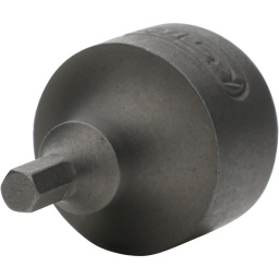 Douille tournevis 1/4'' 6 pans 25 mm extra-courte