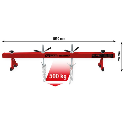 Barre support moteur Performance 500&nbsp;kg