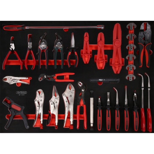 Module de pince dans module en mousse 34 pcs