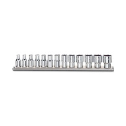 Jeu de 13 douilles 6 pans (art. 900)
- 4-4.5-5-5.5-6-7-8-9-10-11-12-13-14mm -  long: 25mm - uni/iso 2725 din3124
- qualité premium beta depuis 1939