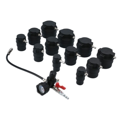 Kit testeur perte de pression de turbo 12 bouchons