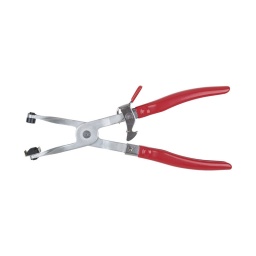 Pince à collier autoserrant
- pour le montage et démontage de colliers auto-serrants
- machoires pivotantes
- fonction cliquet
- ouverture et fermeture automatique
- poignées gainées de pvc