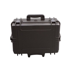 VALISE A OUTILS ETANCHE 34l
Valise étanche IP 67, permet de transporter et protéger vos outils.
Divisée en plusieurs compartiments, elle est équipée de 62 encoches, vous offrant une flexibilité et une grande capacité de rangement.
Facile à transporter grâce à sa poignée confortable, une seconde poignée télescopique, sa sangle ajoutable et ses 2 roulettes.
Cadenassable par 2 encoches.
Possède un bouton de dépressurisation.
Caractéristiques :
- poignée télescopique
- fermeture : 4 clips
- dimensions extérieures : L.555xl.428xH.211
- dimensions intérieures : L.500xl.350xH.194
- capacité : 34L
- IP67
Longueur	555,00 mm
Largeur	428,00 mm
Hauteur	211,00 mm
Poids du produit	6,06 kg