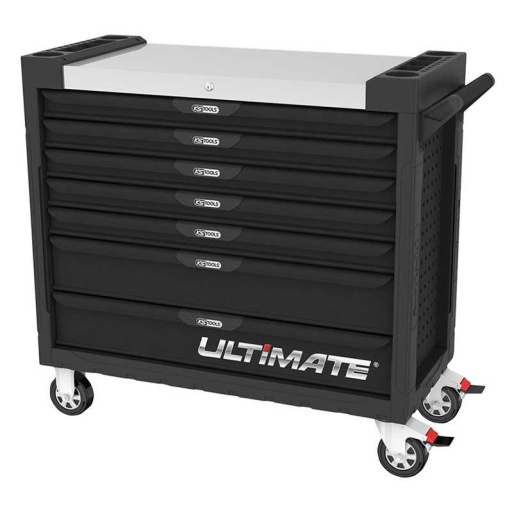 Servante ULTIMATE XL noire. 7 tiroirs