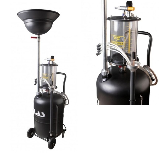 Récuperateur huile mixte 80l avec bol