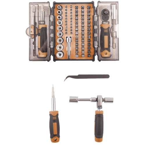Coffret cliquet de precision+tournevis (78pcs)