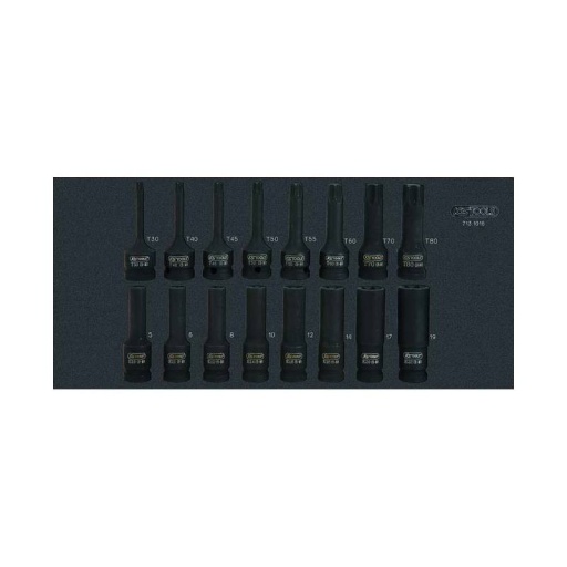 Module douilles chocs torx / allen