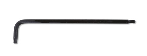 Clé mâle coudée à tête sphérique série longue pour vis Torx®