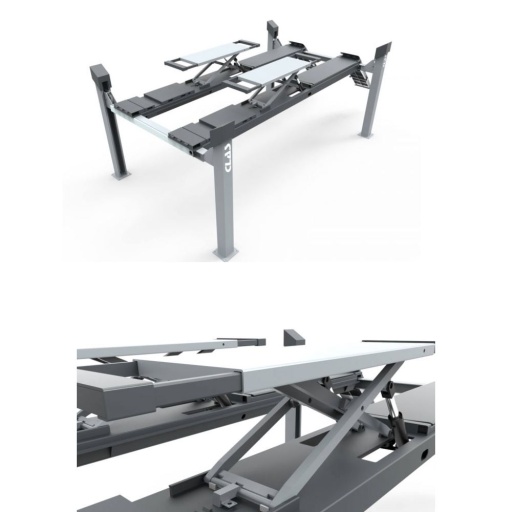 Pont elevateur 4 colonnes 5t levage auxiliaire 3.5t