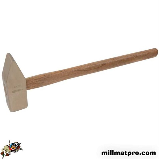 Masse BRONZEplus manche hickory, t&ecirc;te 8000g, 900mm