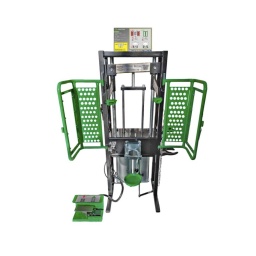 Station fixe de compression de ressort d'amortisseur COMPETITION max 10 bar
Course de compression (mm) :400,0 mm
Hauteur en mm :1390,0 mm
Largeur en mm :790,0 mm
Profondeur en mm :500 mm
Poids :97,00 kg
Pression de travail max. :9 bar