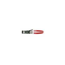 Pince pour collier standard mors fendu en croix
Pince à collier à mors fendus en croix
- poignées gainées de pvc
- système de verrouillage et fonction cliquet
- chrome-molybdene
- mors orientable 360°