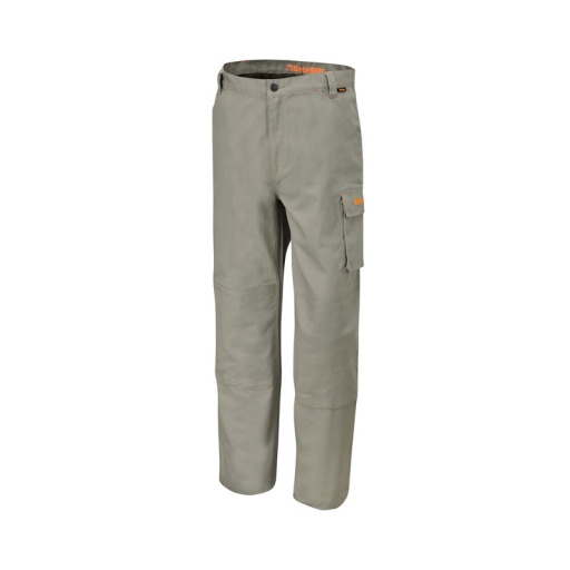 Pantalon de travail 100% coton beige