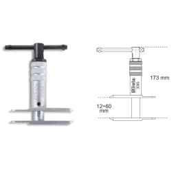 Outil pour séparation des pistons de frein
Indiqué pour les pinces de frein de moto et scooter