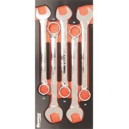 Composition : 5 outils
-5 clés mixtes (23 a 27mm  – ref.13888/13890/1389
2/13894/13896