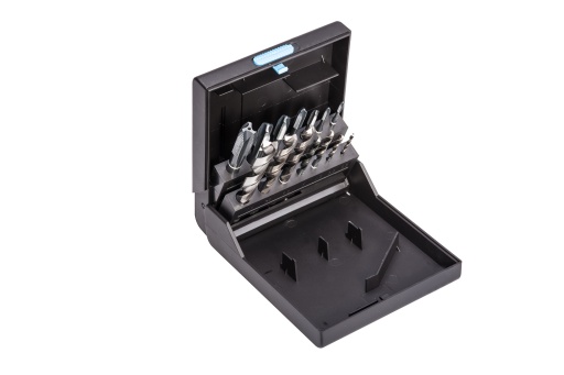 Coffret de Tarauds Machine BAGUE BLANCHE + Forets HSS-E / Form B M 3 - 12