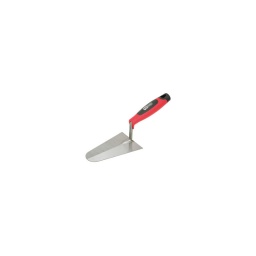 Truelle italienne ronde 

- poignée bi-composant
- lame en acier trempe aiguisee 
- coudée droit
- lame et patte soudees
- longueur 160mm 