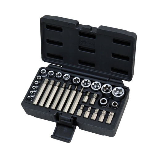 Coffret de douilles et douilles tournevis ultimate torx 30 pièces