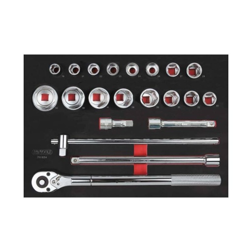 Module de douilles 21 pièces ultimate 3/4"