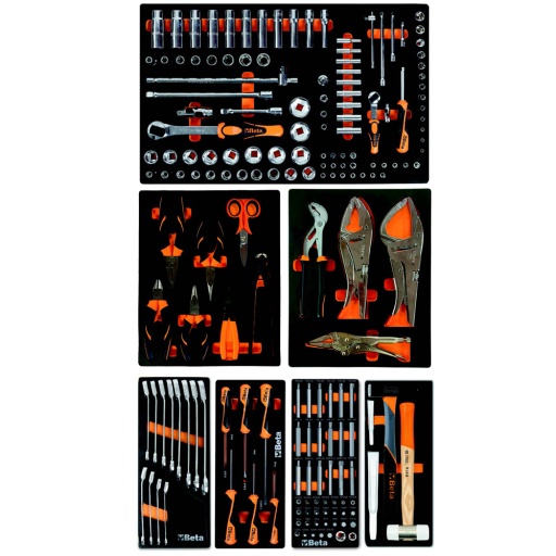 Composition 177 outils pour automobile