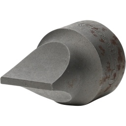 Douille tournevis 1/4'' Fente 10 mm extra-courte