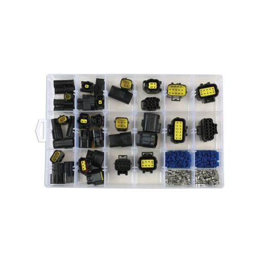 Assortiment de connecteurs électriques AMP Econoseal Série J - 38pcs