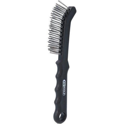 Brosse m&eacute;tallique pour freins &agrave; tambour &agrave; 2 rang&eacute;es