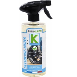 Nettoyant jantes et chromes AUTO KLEAN pulvérisateur de 500ml
Produit prêt à l'emploi.
Elimine les traces de goudron.
Pour jantes et carrosserie.