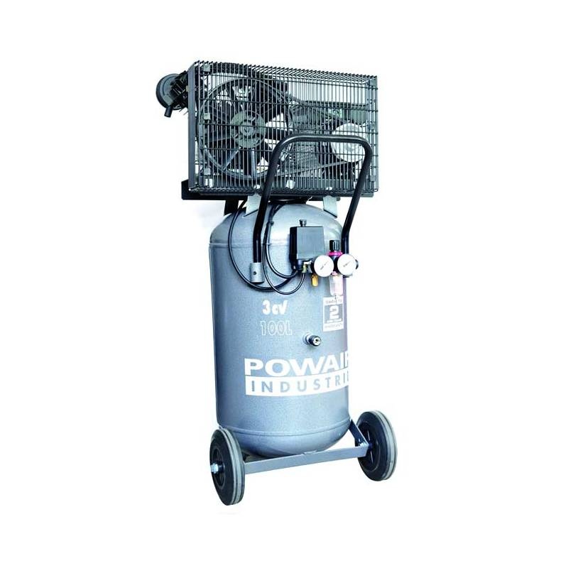 / Compresseur vertical 100l 3cv > Equipement Atelier >  Compresseurs > Compresseurs 51 - 100 litres > Compresseur vertical 100l 3cv