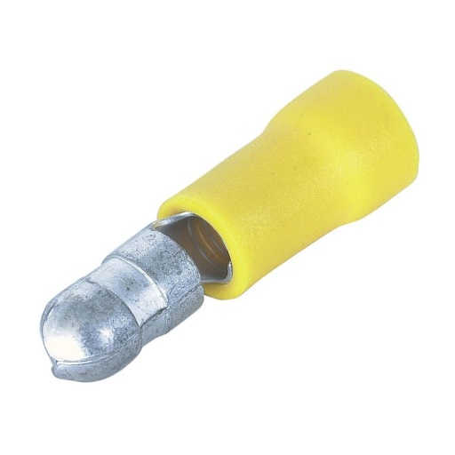 Cosses rondes mâles isolées M5 4 à 6mm²