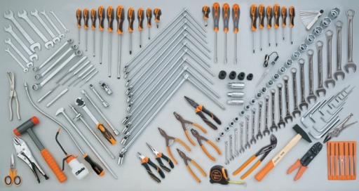 Composition de 138 outils Beta tools