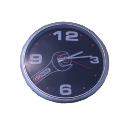 Horloge murale kstools
- diamètre 30cm
- fonctionne avec une pile lr6 (non fournie)