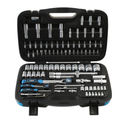 Coffret douilles 1/4 + 1/2 95 pièces
