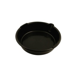 Bassine de vidange 6 litres Capacité de 6 litres Bec verseur inclut pour disposer de l'huile aisément Fabrication en Polypropylène Diamètre interne 340mm - profondeur 90mm Noir